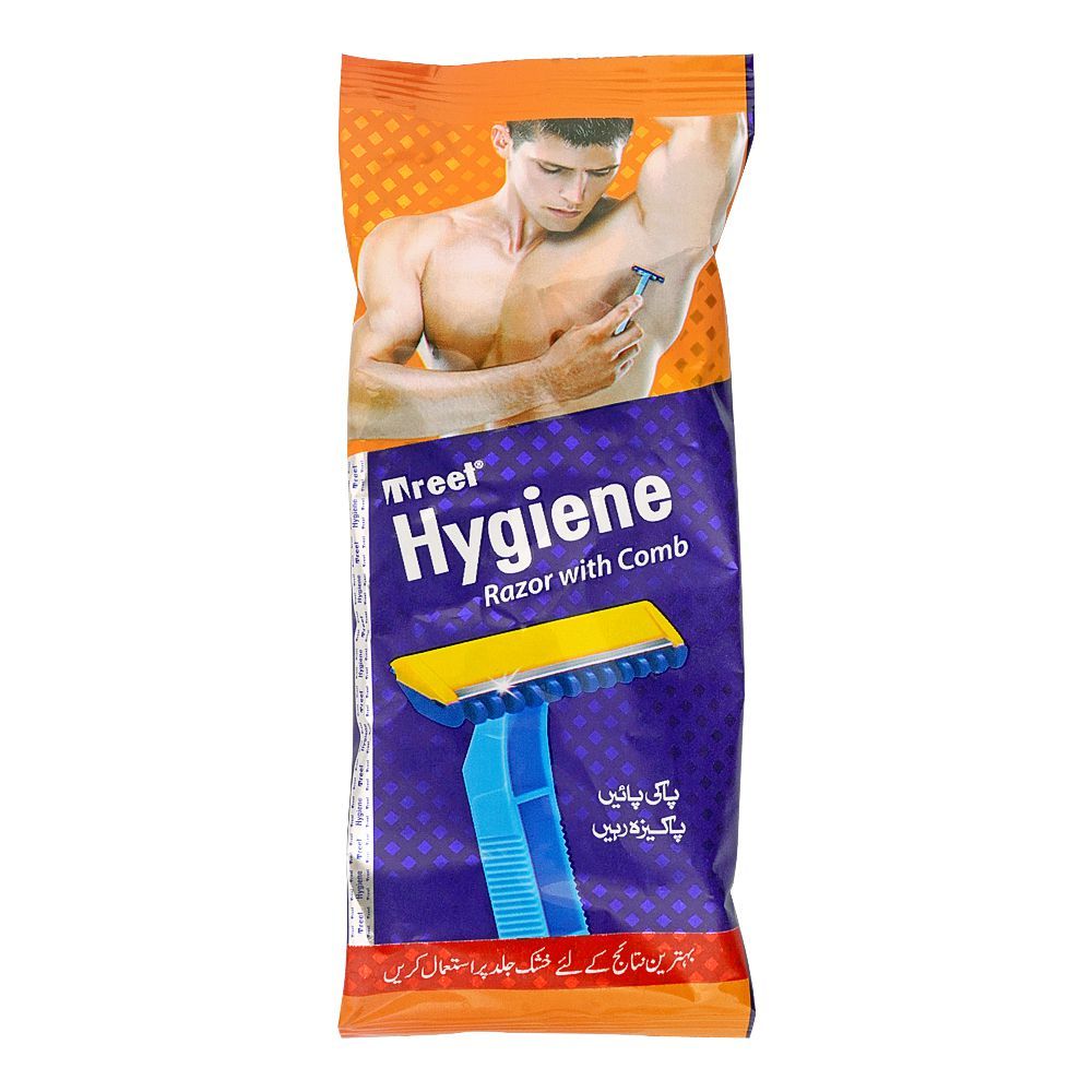 Treet Hygiene Razor with Comb