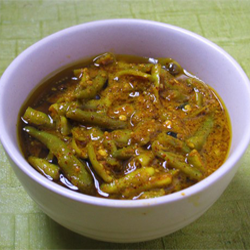 Homemade Green Chili Pickle
