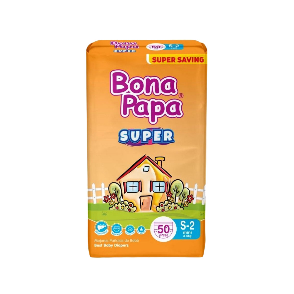Bona Papa Super Diapers NB,S,M, L,XL,XXL