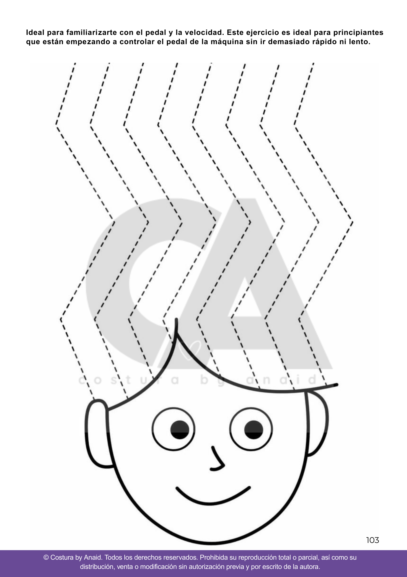 26 ejercicios prácticos para la máquina de coser