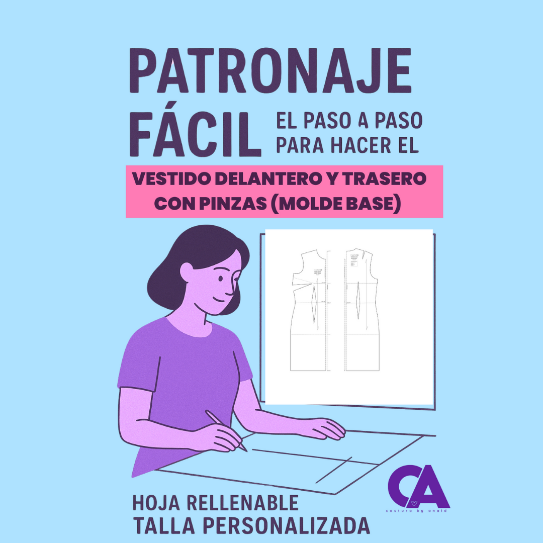 Vestido delantero y trasero (Molde base)
