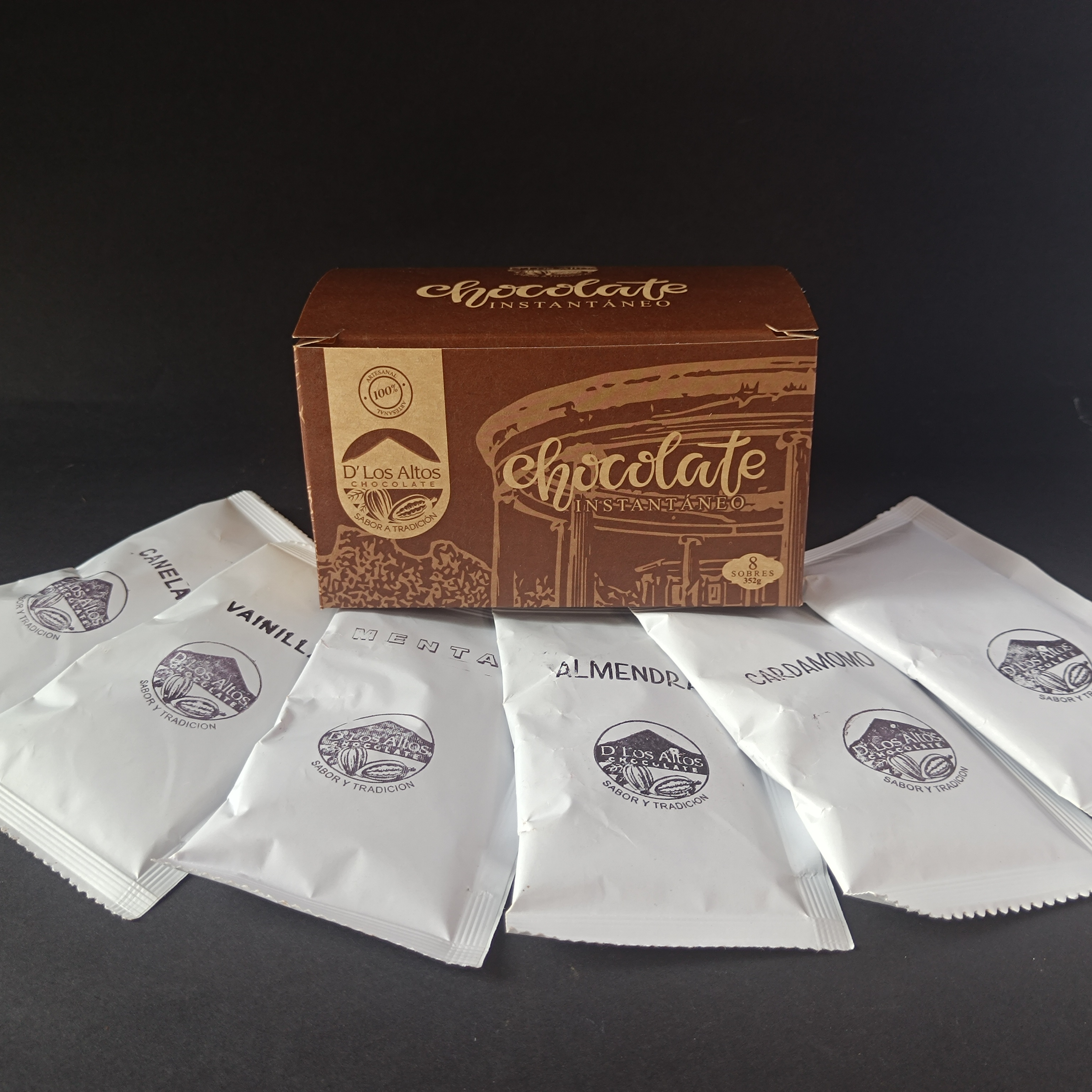 Chocolate tradicional instantáneo caja