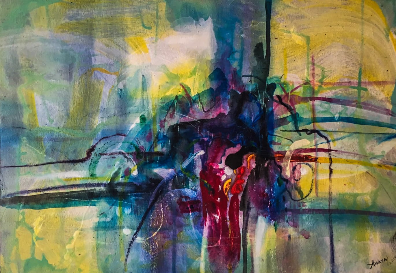 Sandra Amaya | Cuadros Abstractos Originales
