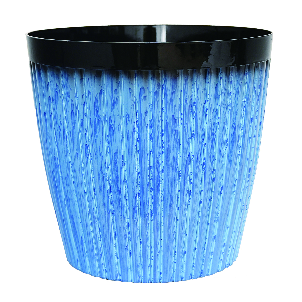 Elegant Blue Flower Pot