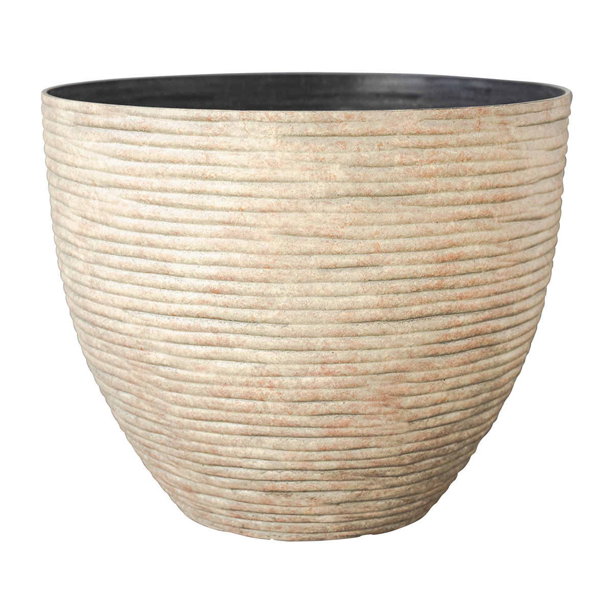 Textured Beige Planter