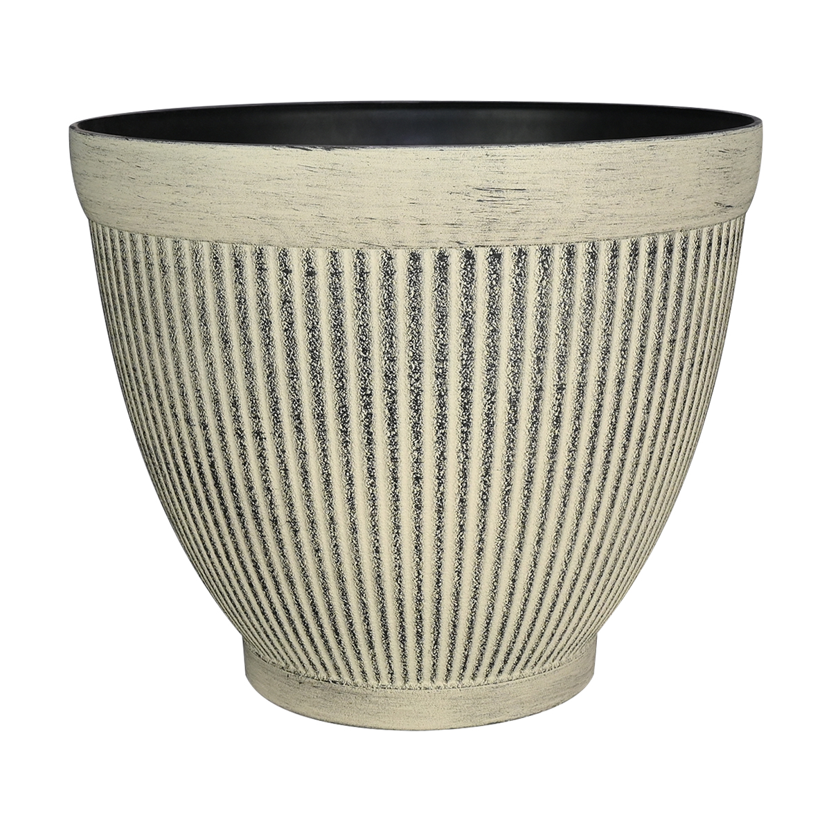 Elegant Ribbed Planter