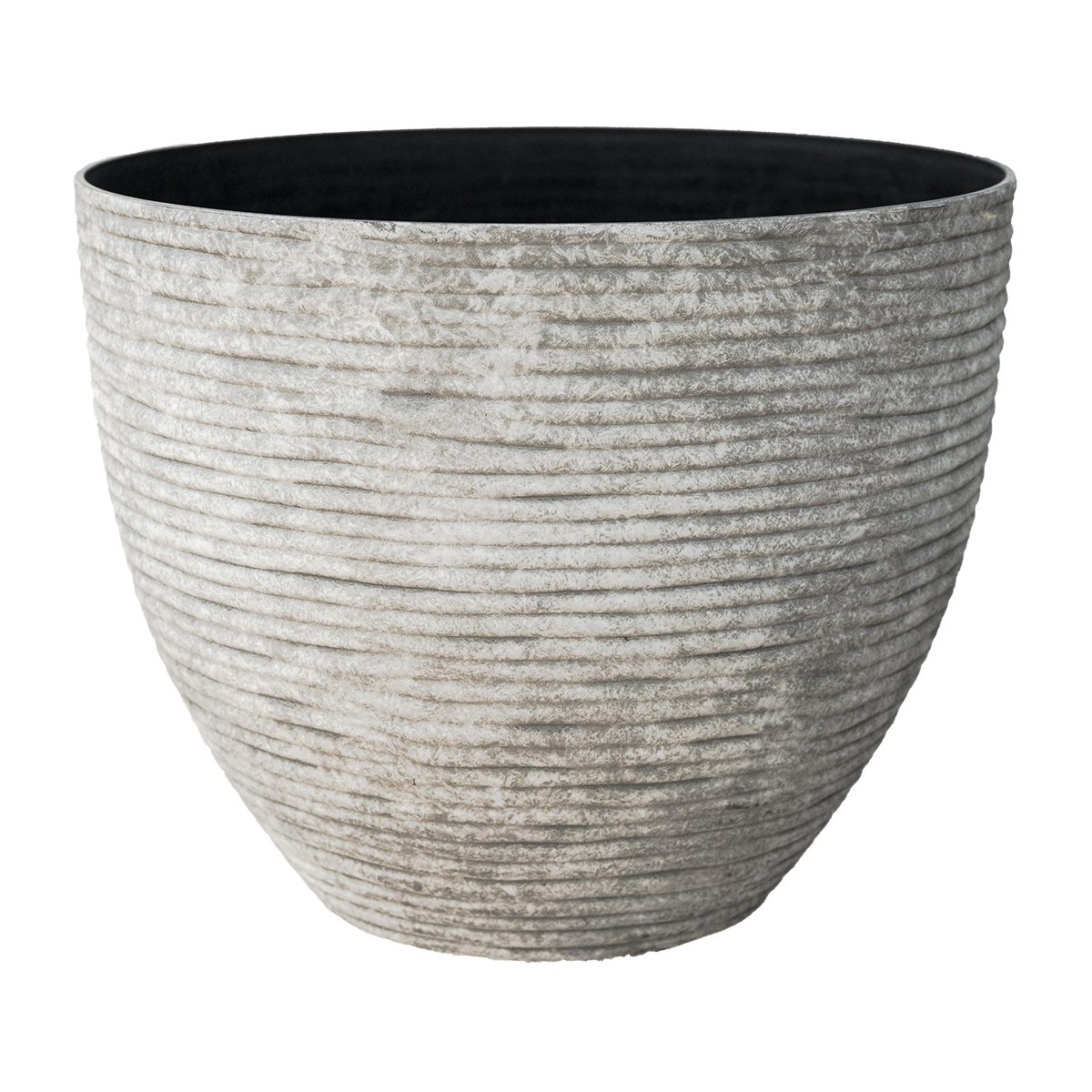 Ceramic Ribbed Planter