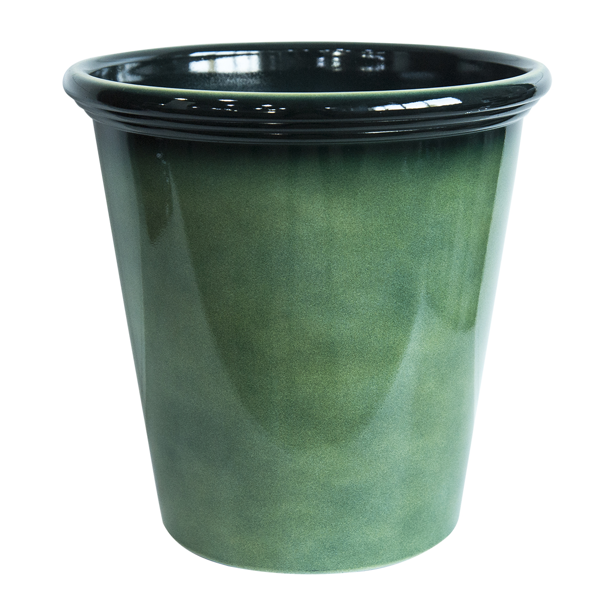 Green Ceramic Plant Pot