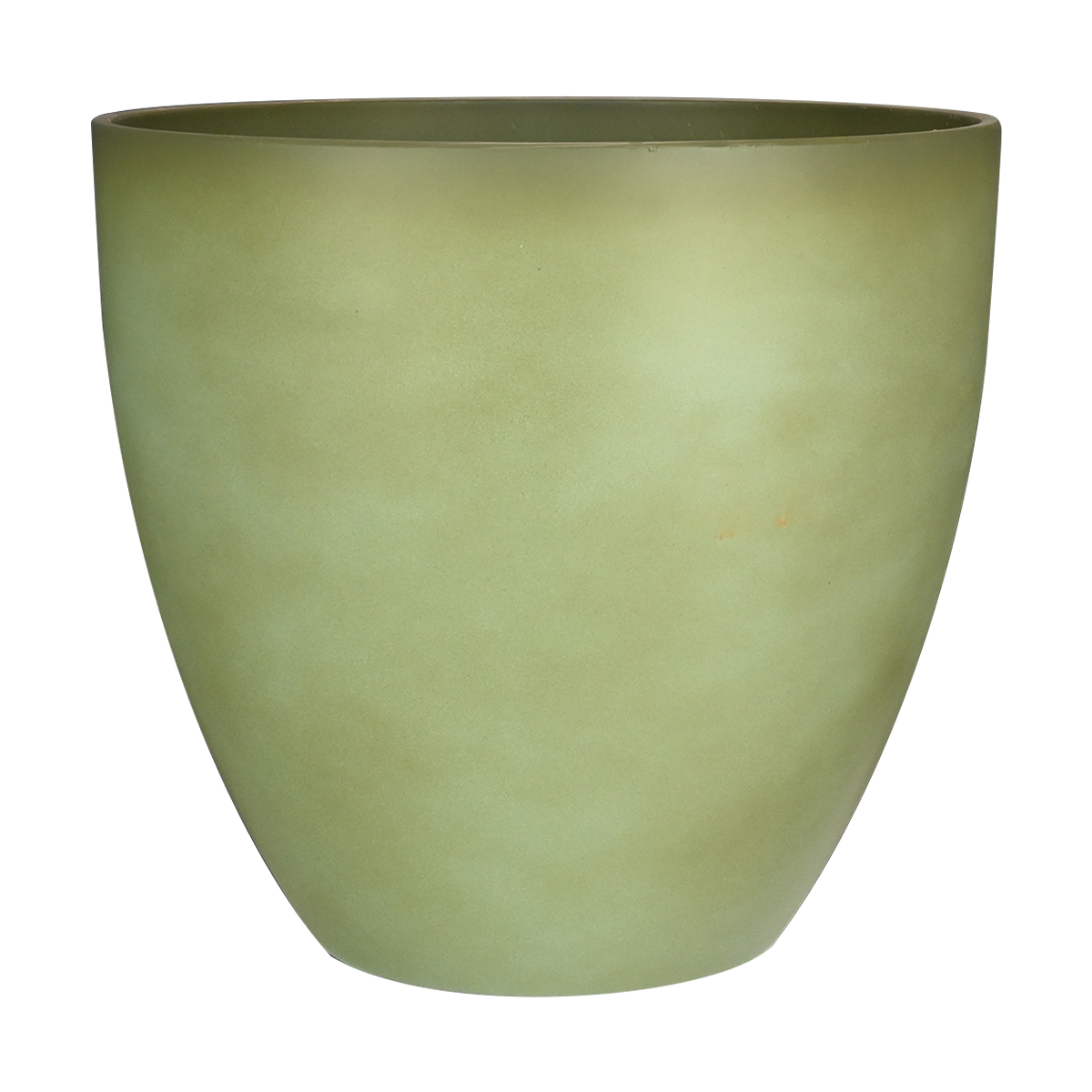 Green Ceramic Planter