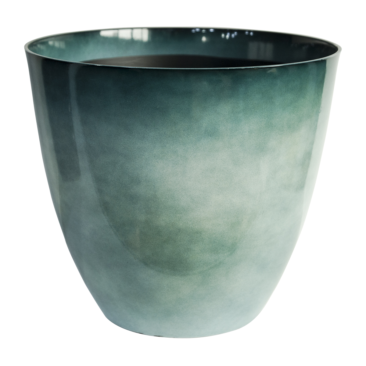Green Ceramic Planter