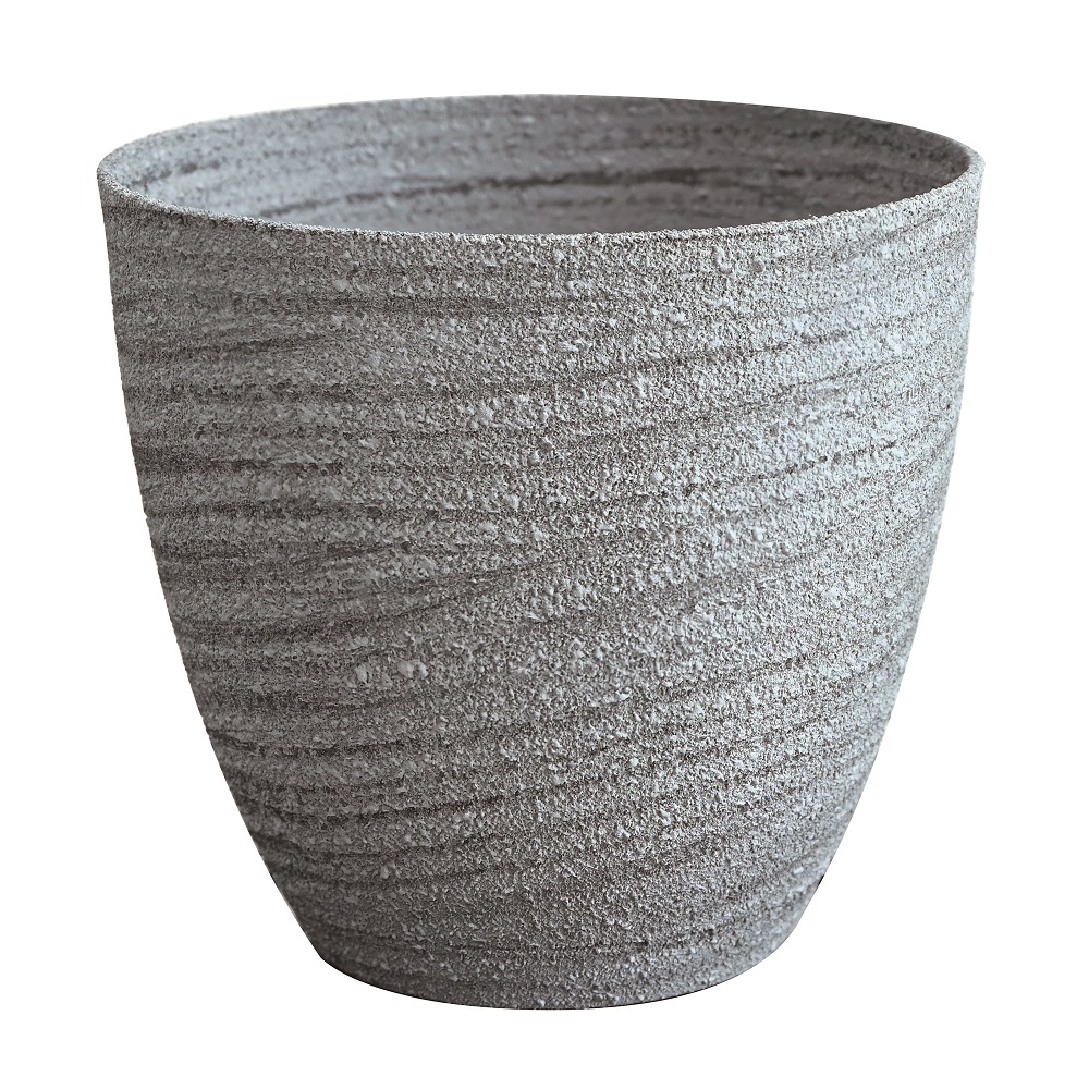 Textured Stone Planter