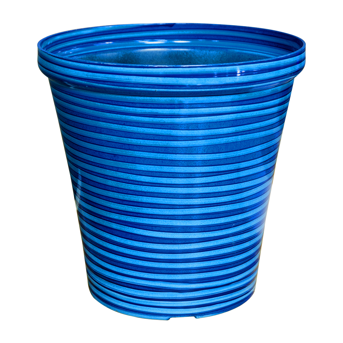 Blue Ceramic Flower Pot