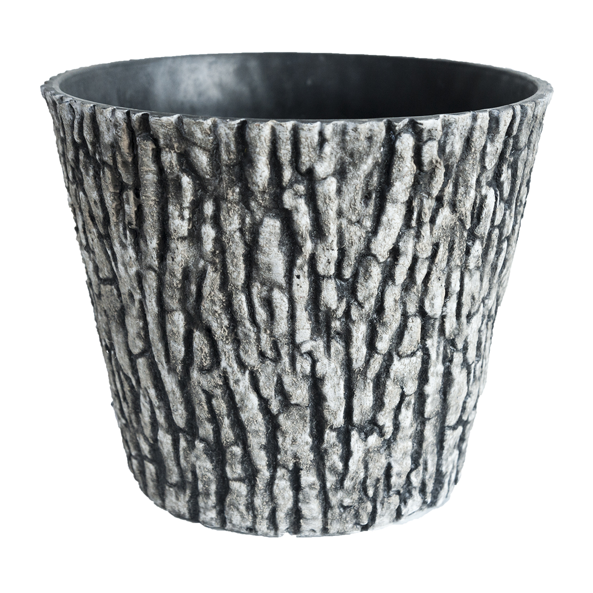 Tree Bark Pattern Flower Pot