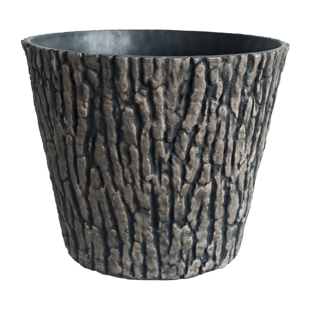 Tree Bark Textured Planter