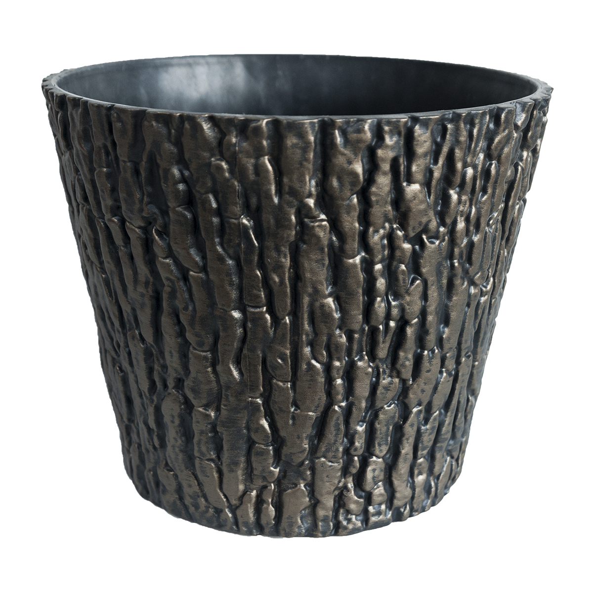 Textured Tree Bark Planter