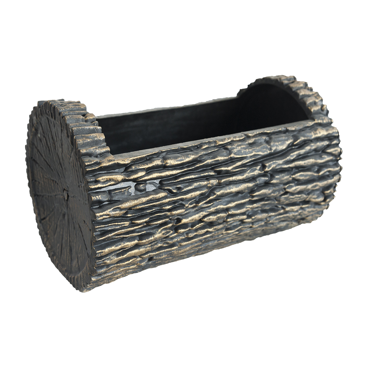 Log-shaped Planter