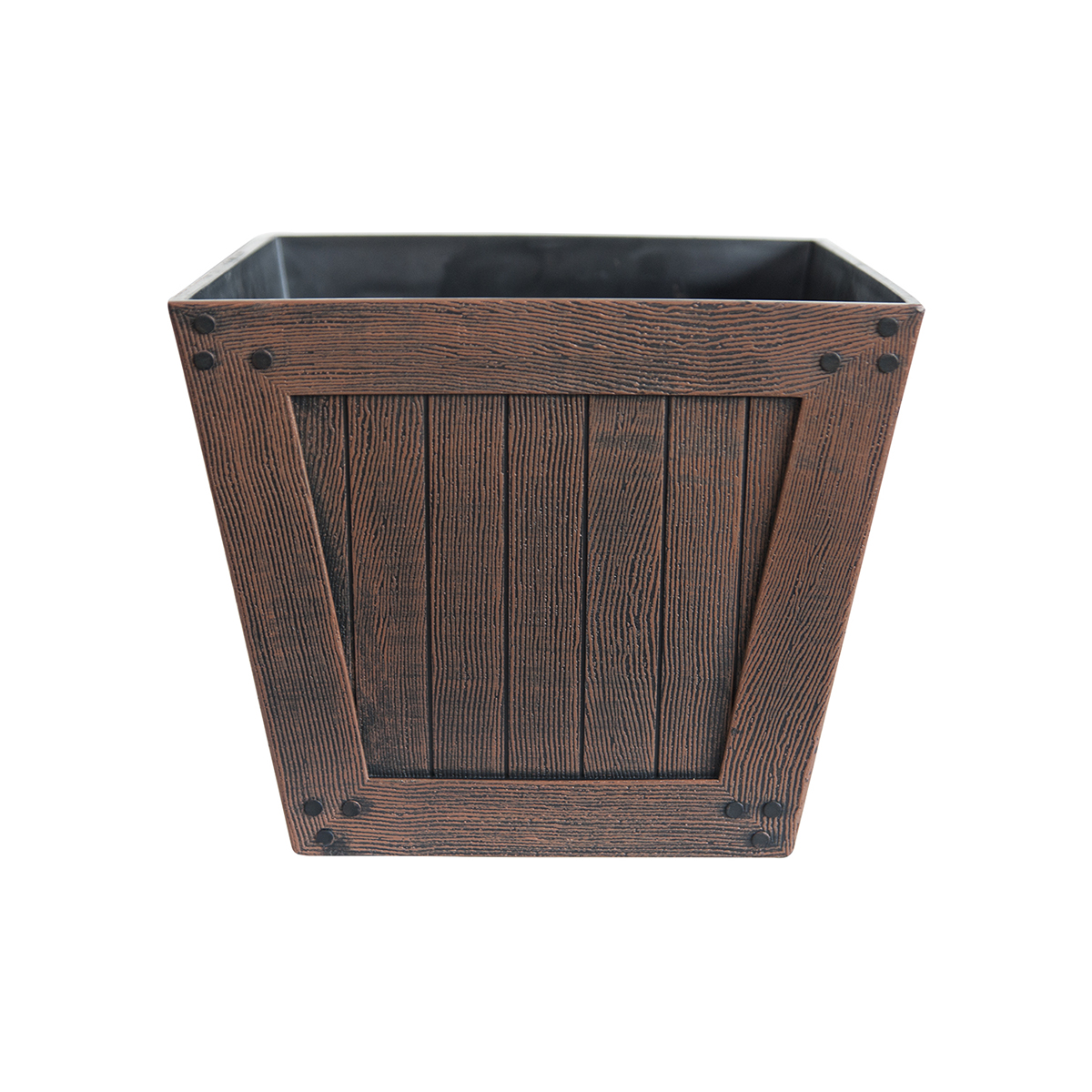 Wooden Square Planter