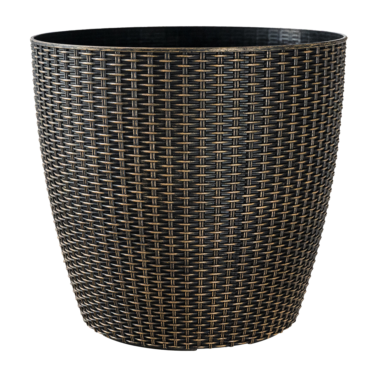 Woven Rattan Planter