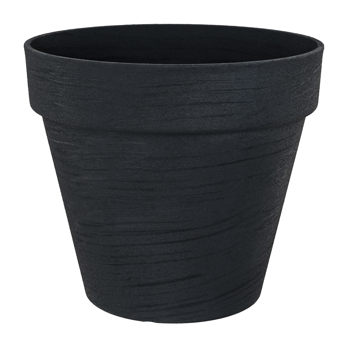 Black Flower Pot