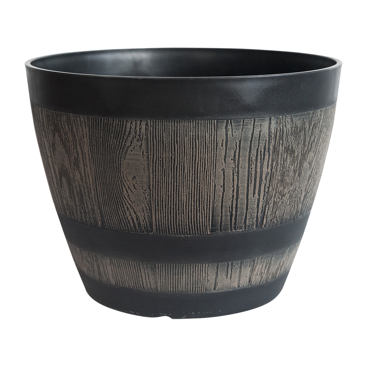 Rustic Barrel Planter