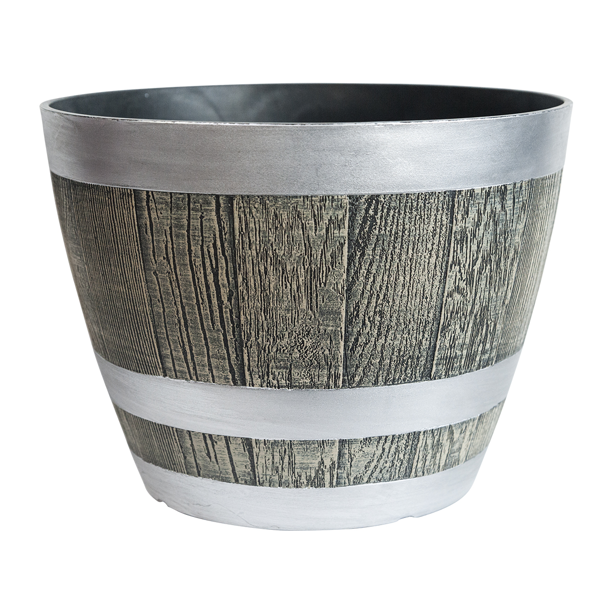 Decorative Barrel Planter