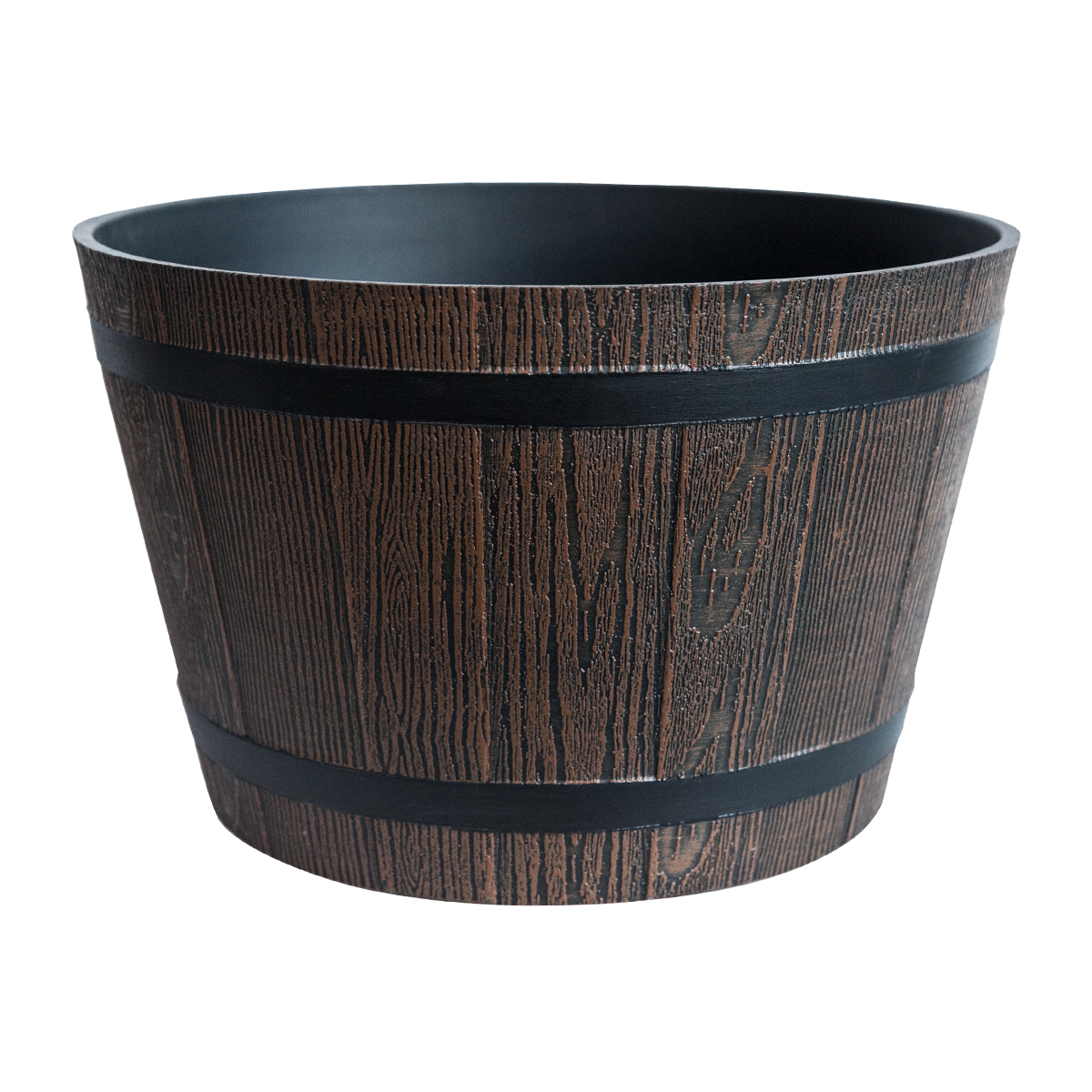 Decorative Wooden Planter Barrel
