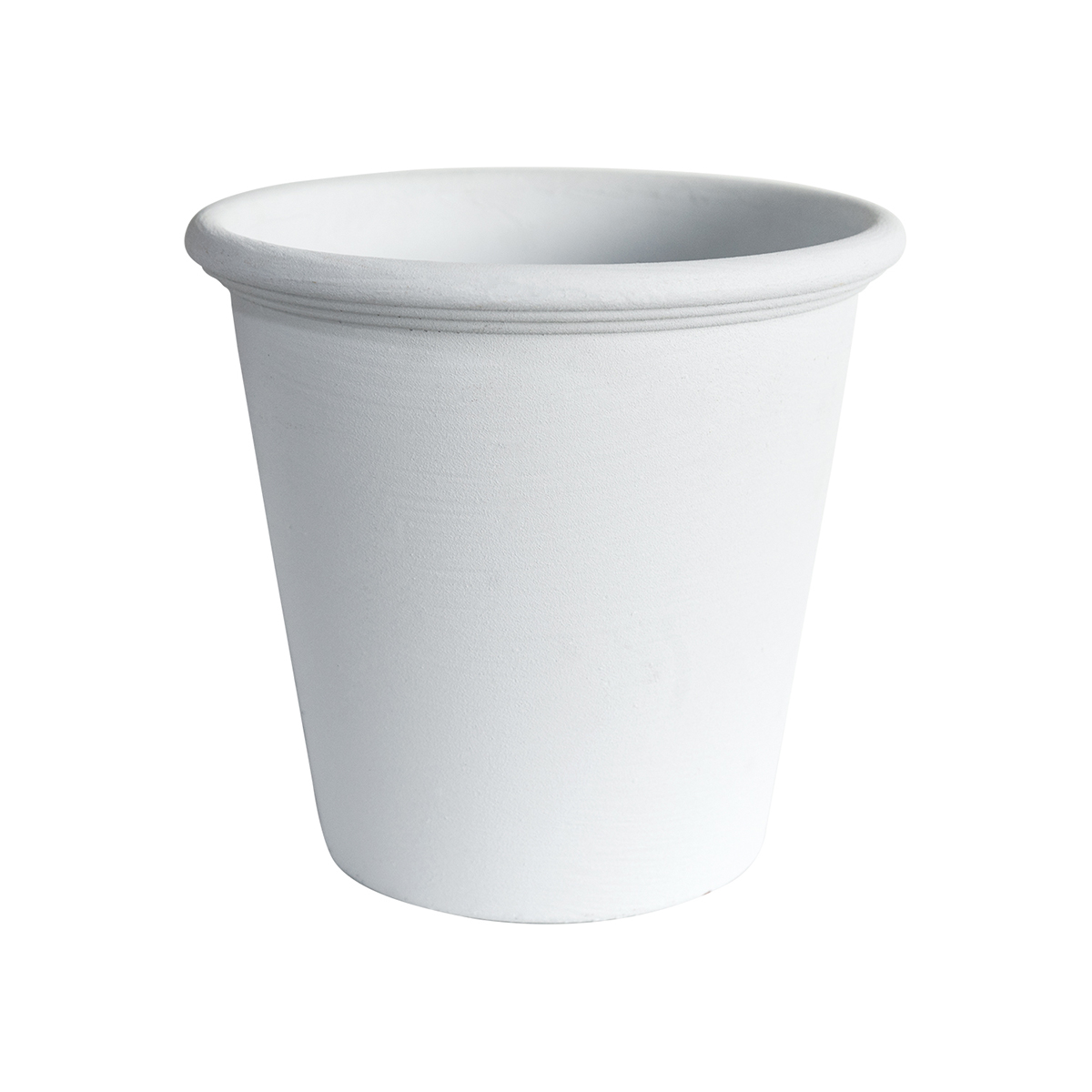 White Ceramic Flower Pot