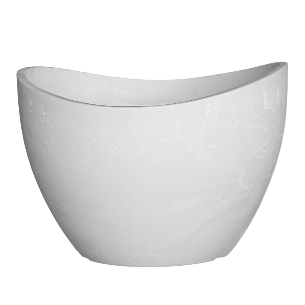 Modern White Planter