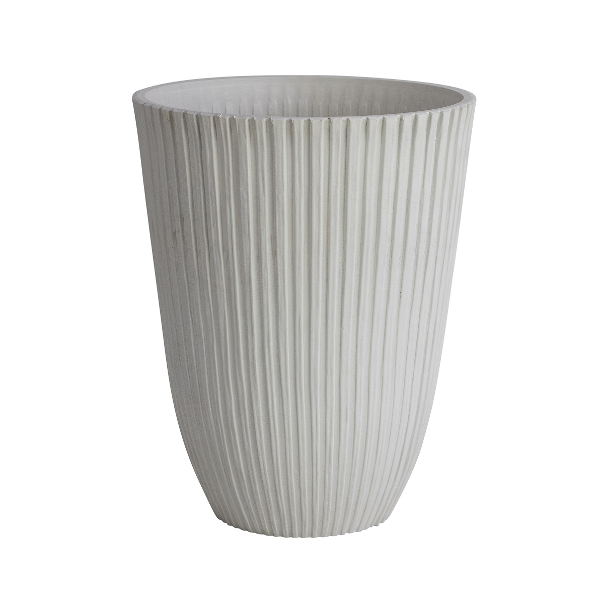 Ceramic Fluted Vase