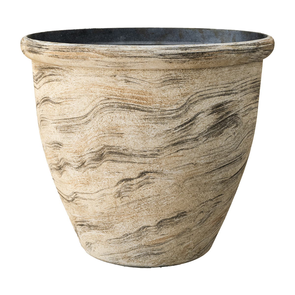 Rustic Stone Planter