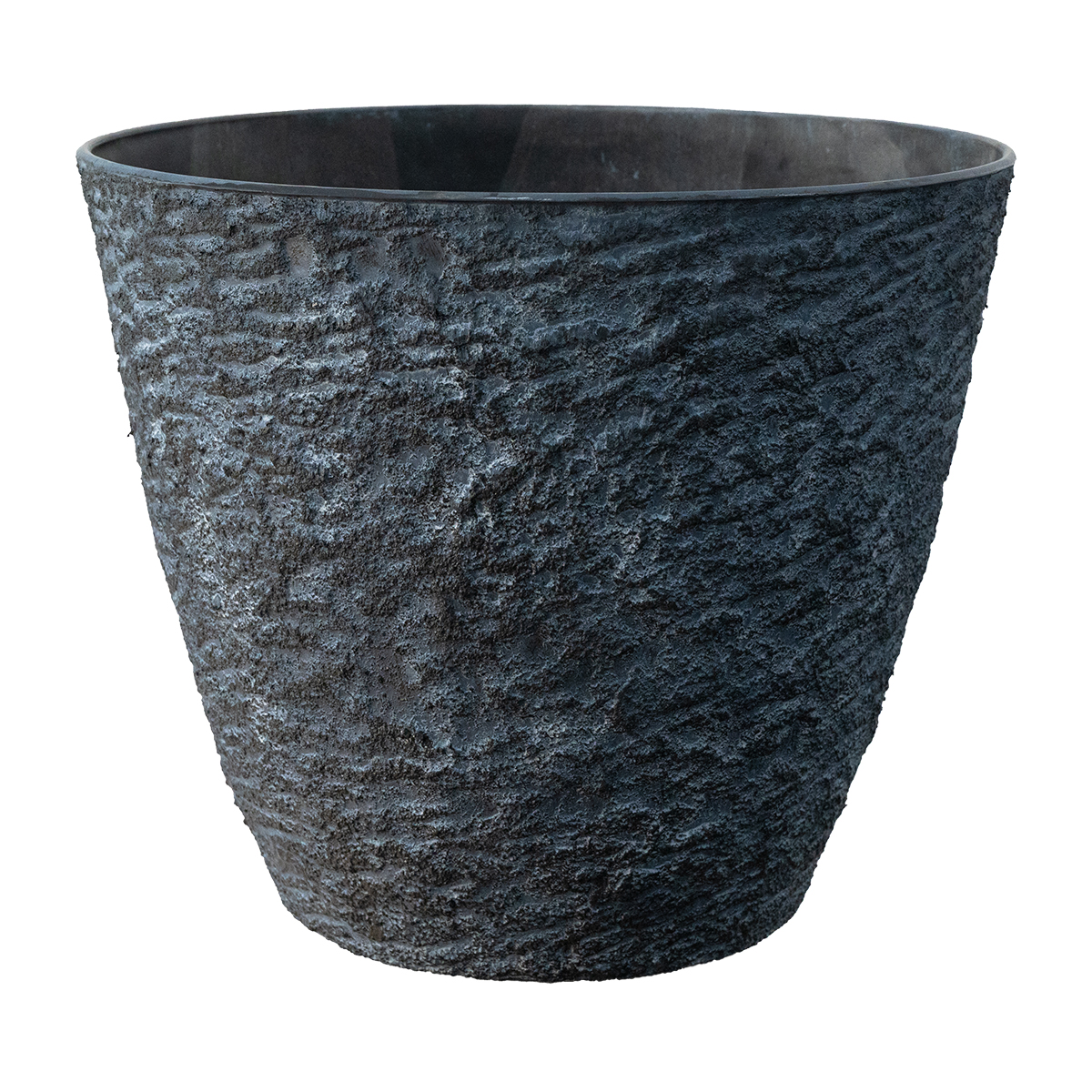 Textured Black Planter