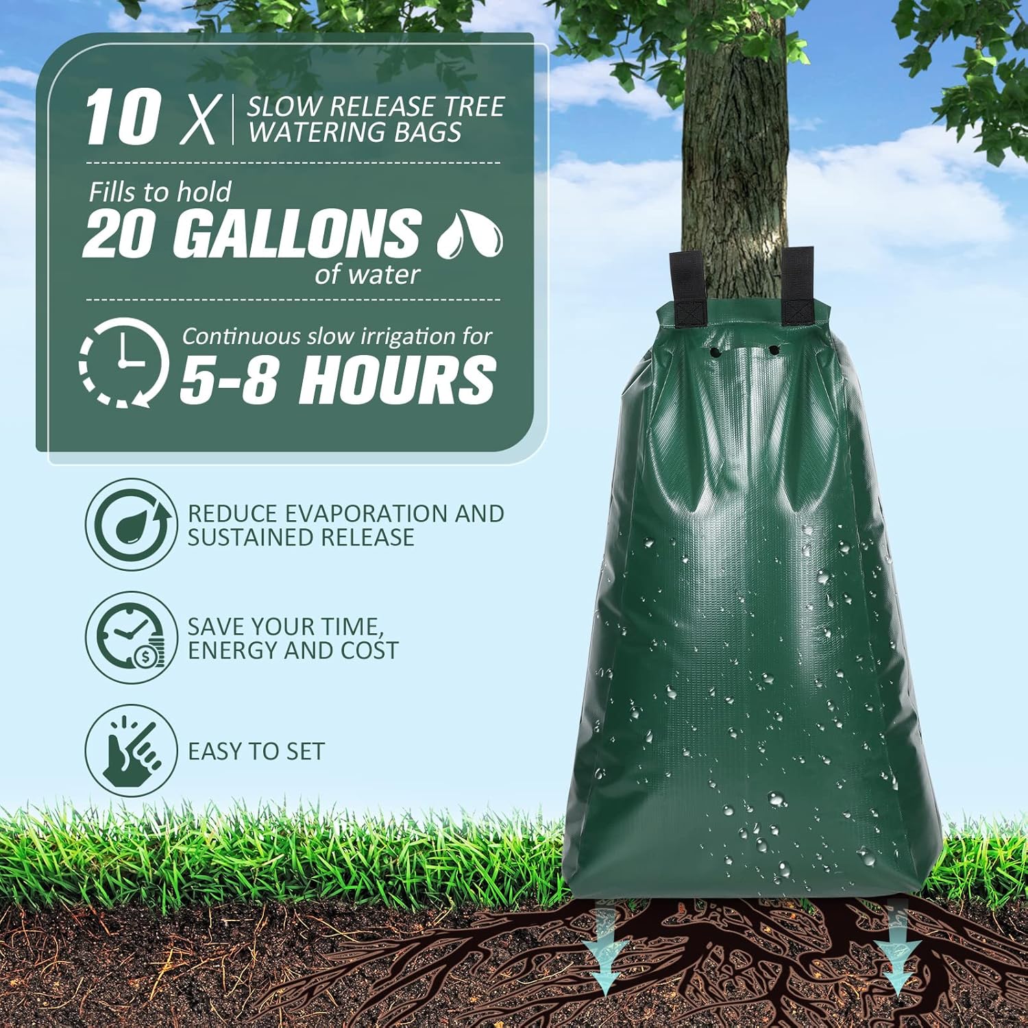 Slow Release Tree Watering Bags