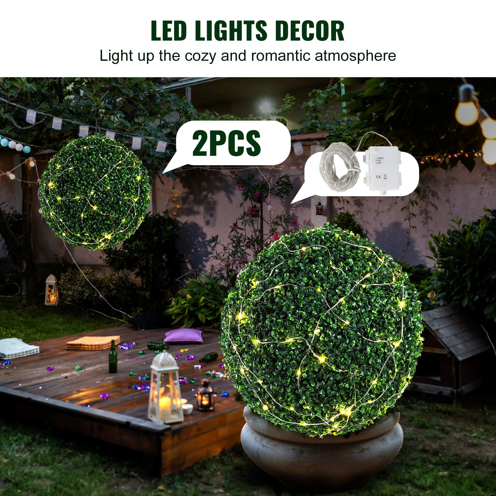 LED Fairy Light Balls Decor