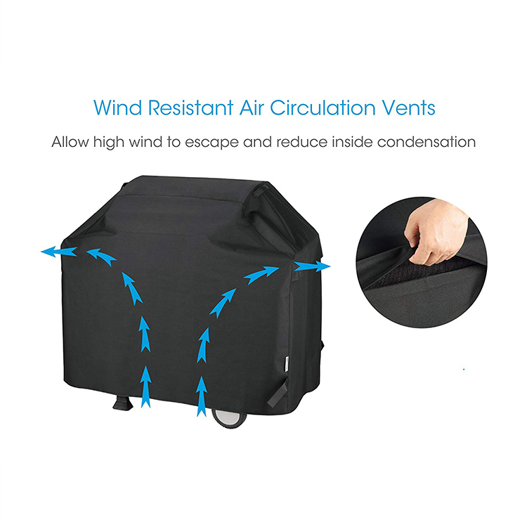 Grill Cover with Air Vents
