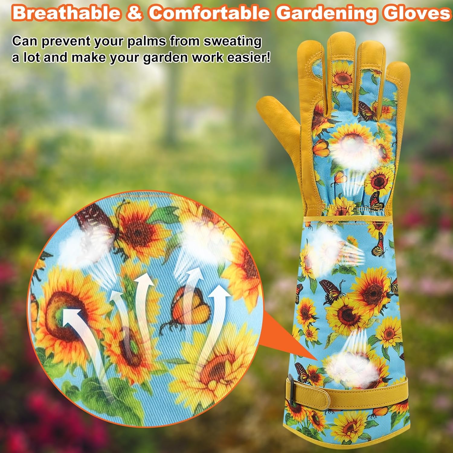 Breathable & Comfortable Gardening Gloves