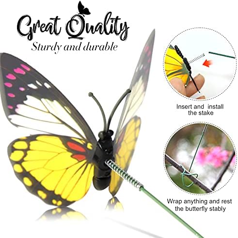 Artificial Butterfly Garden Stake