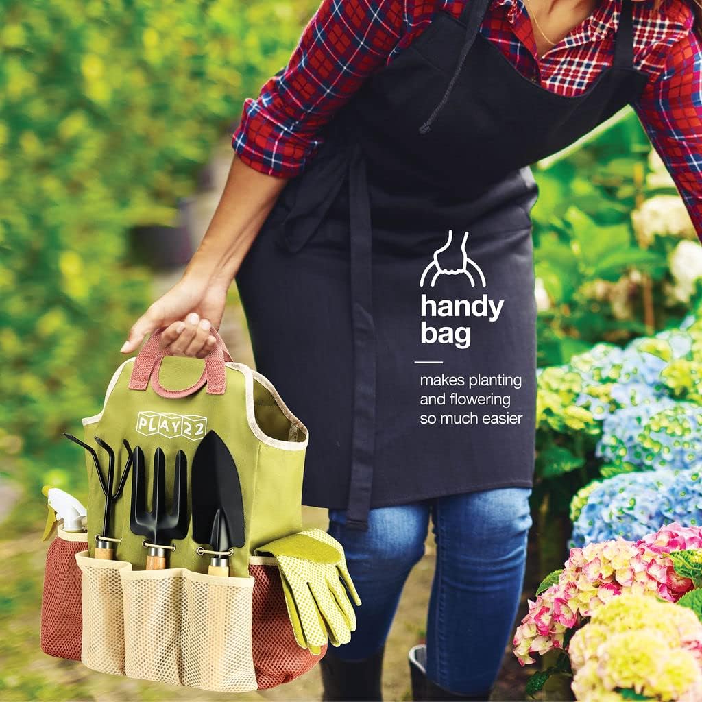 Gardening Tool Set with Handy Bag