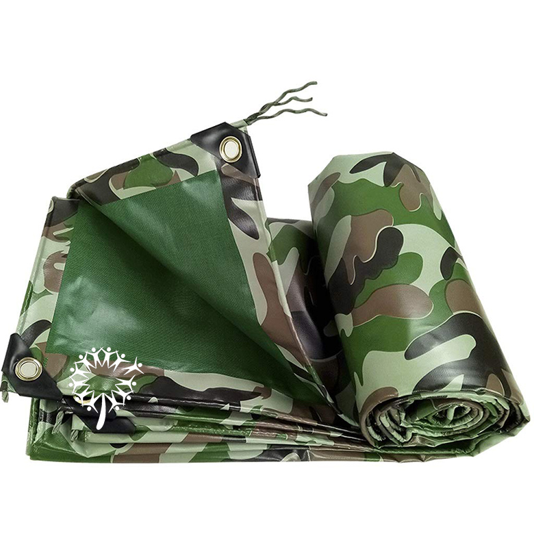 Camouflage Waterproof Tarpaulin