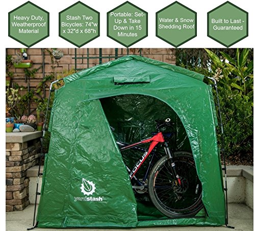 YardStash Outdoor Bike Storage Tent