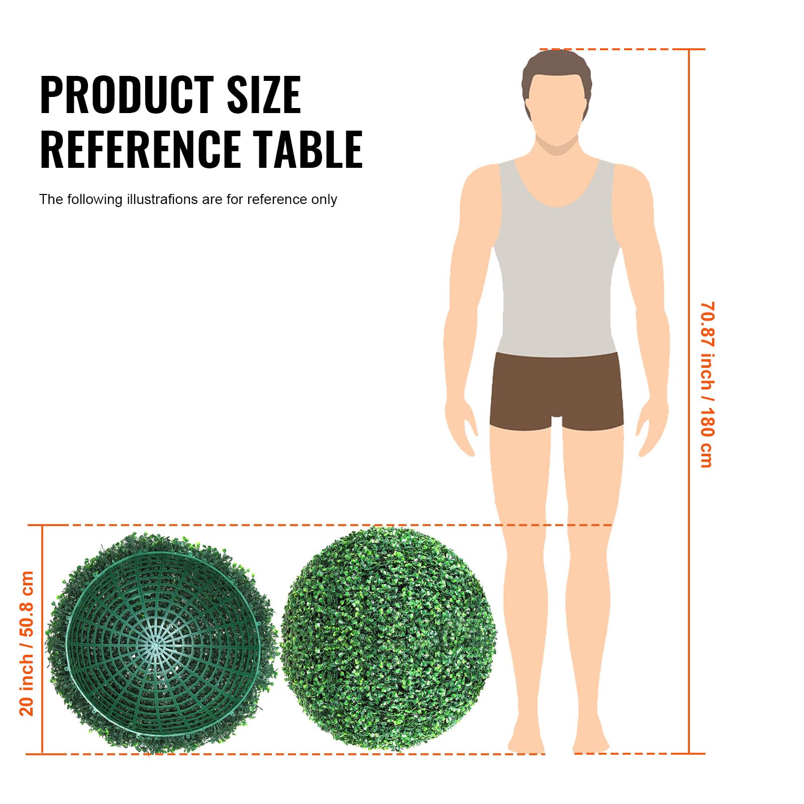 Artificial Boxwood Ball Topiary