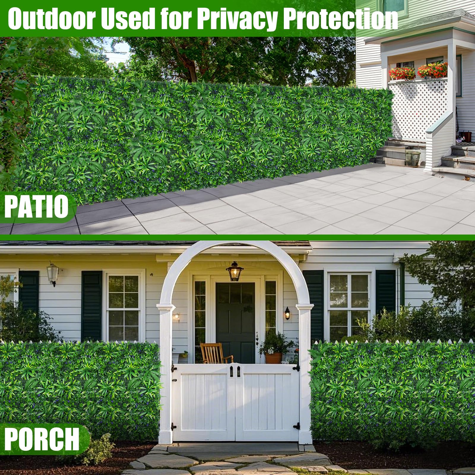 Artificial Privacy Hedge Fence