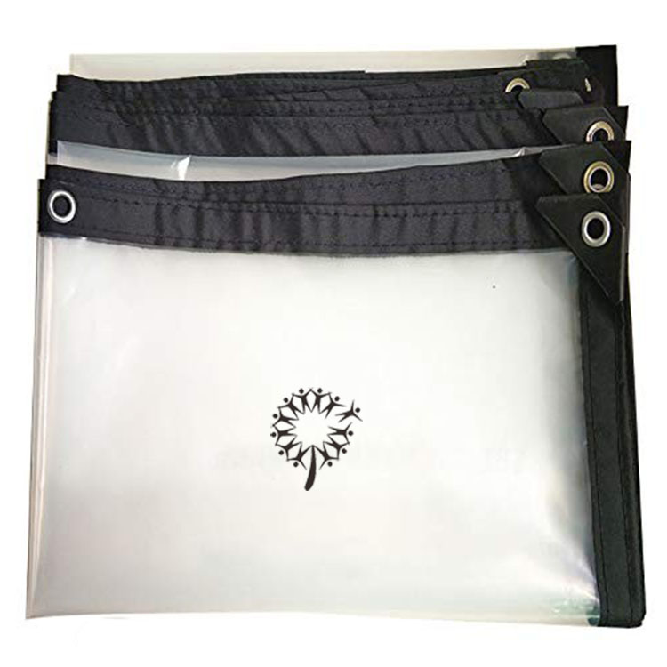 Transparent Zipper Pouch Set