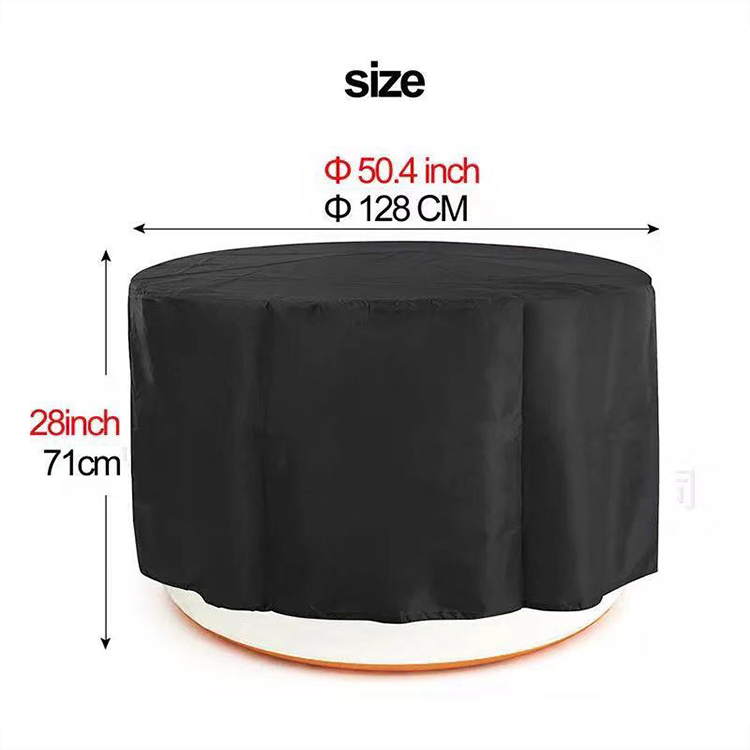 Round Outdoor Table Cover