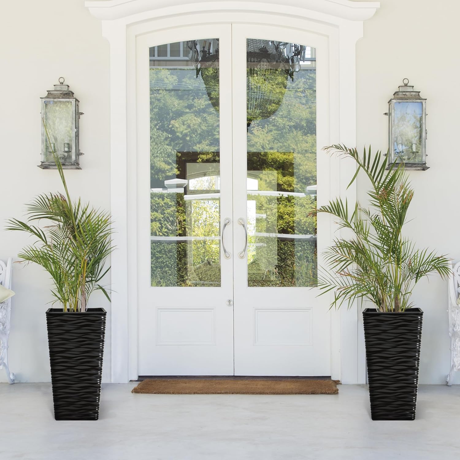Viorna Garden Tall Tapered Planter
