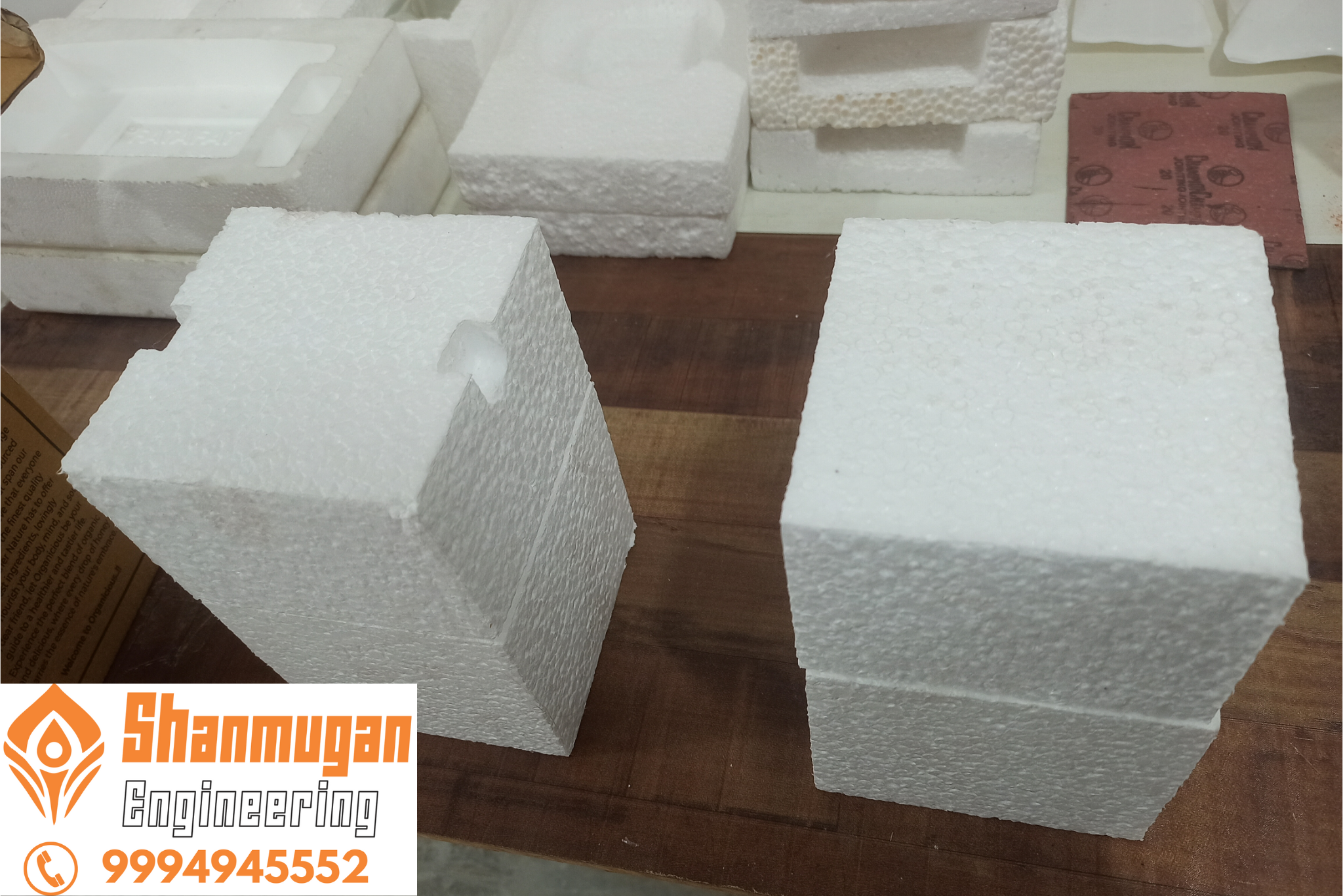 Thermocol Packing - Ghee Bottle