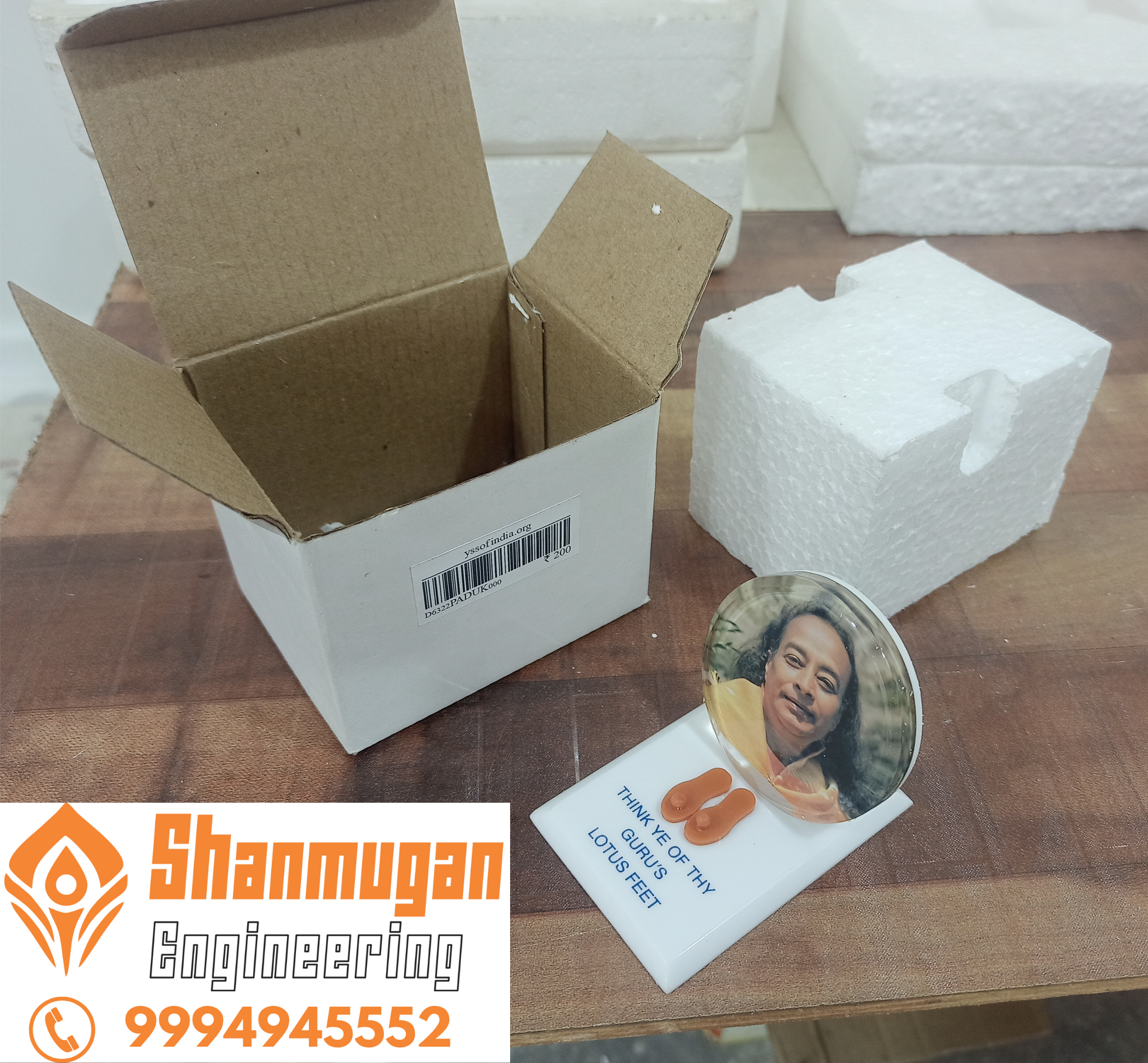 Incense Stand with Cardboard Box