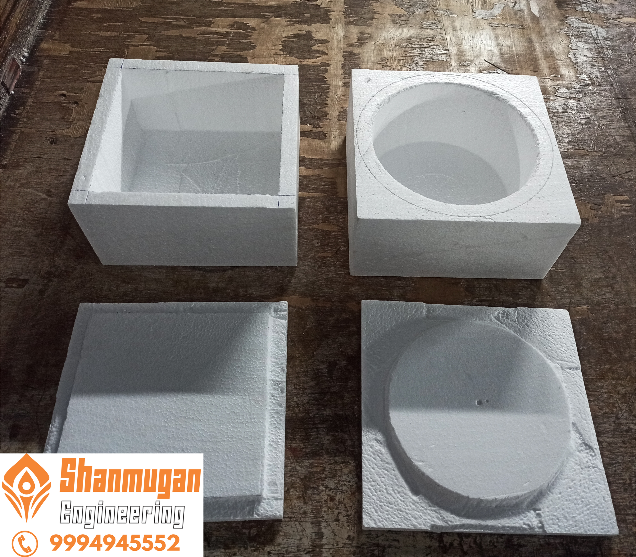 Thermocol Packing Cake Products