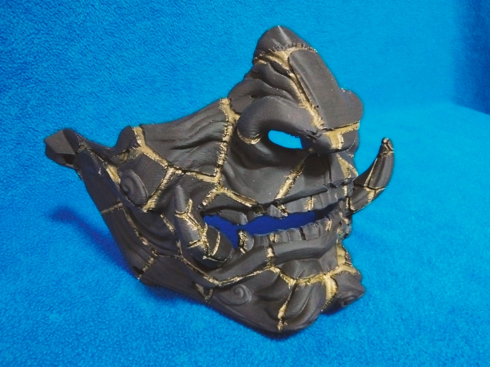 Mascara Onii Japonesa Decoración Cosplay