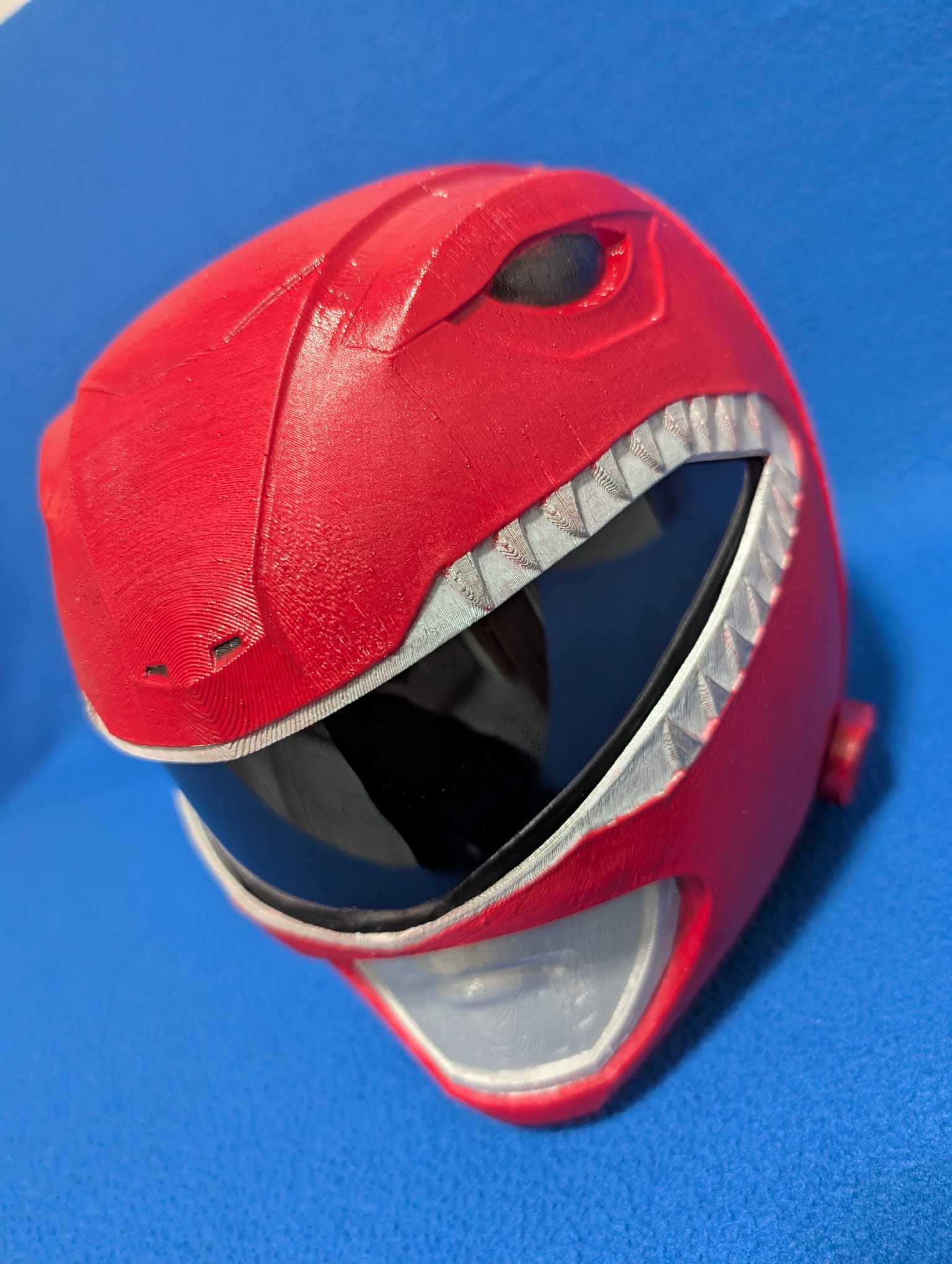 Casco power ranger rojo