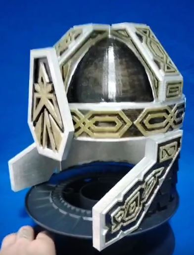 casco gimli el señor de los anillos